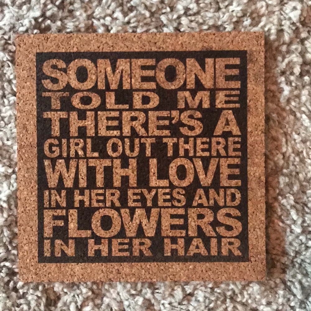 New 9x9 Cork Square 🌸